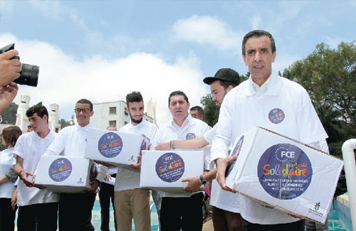 FCE : Distribution de 5.000 couffins aux familles nécessiteuses