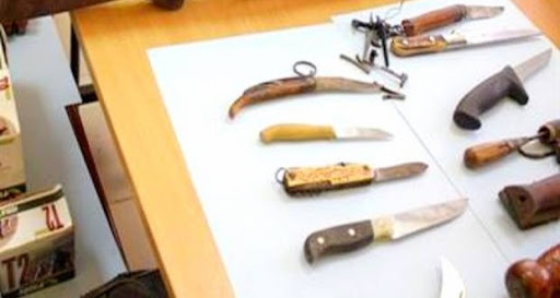 Ghardaïa: démantèlement d’une bande criminelle et saisie d’une quantité d’armes blanches