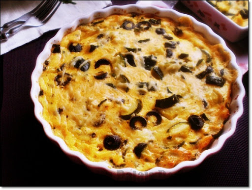 Gratin de Courgette aux Olives Noires Facile