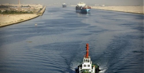 L’Egypte, lance les premiers essais de la seconde voie du canal de Suez
