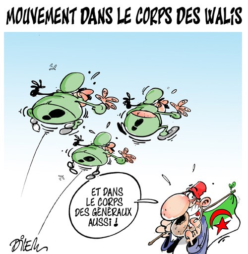 Mouvement dans le corps des walis