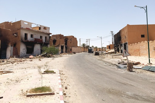 Un couvre-feu y a été décrété depuis jeudi à 22h , Guerrara, le jour d’après