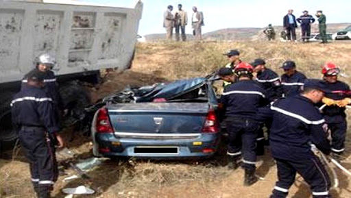 Accidents de la circulation: 19 morts et 79 blessés durant les dernières 48H