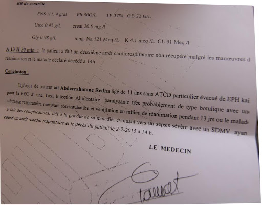 Aïth Abderrahmane Abdallah : « Cachir Bellat a tué mon fils ! »