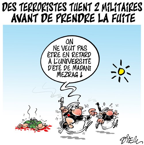 Des terroristes tuent 2 militaires avant de prendre la fuite