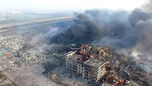 Explosions dans une zone industrielle en Chine: l’Algérie exprime sa « profonde solidarité » au gouvernement et peuple chinois