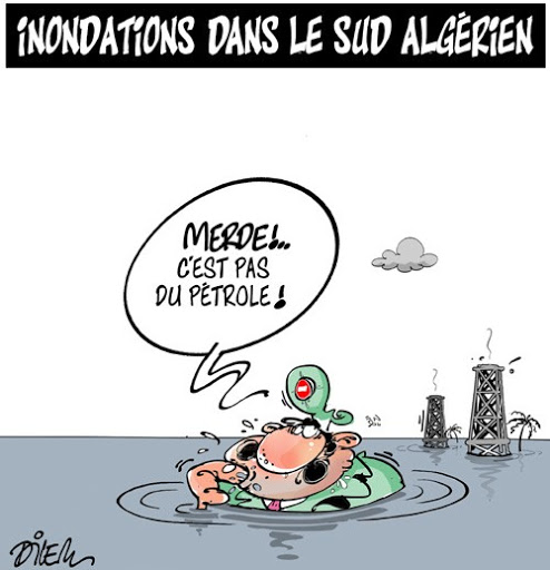 Inondations dans le sud Algérien