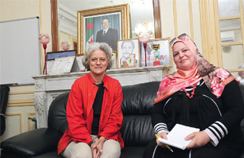 La Coordinatrice résidente du Système des Nations UniEs en Algérie en visite à El Moudjahid