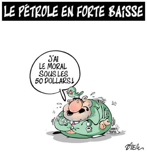 Le pétrole en forte baisse