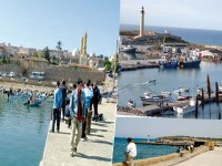 Lieu de convergence des vacanciers en fin de journée