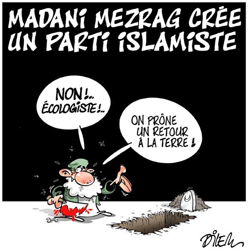 Madani merzag crée un parti islamiste