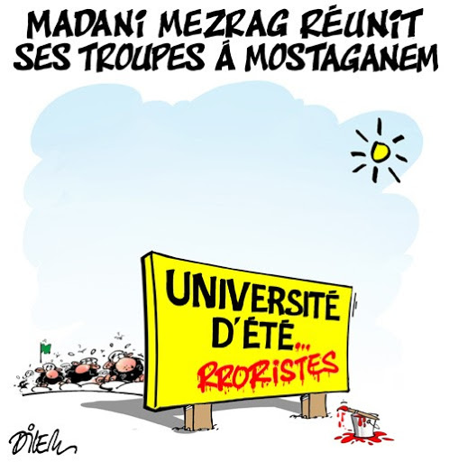 Madani Merzag réunit ses troupes à Mostaganem