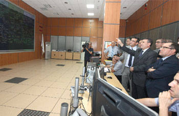 Visite du ministre de l’énergie à la société opératrice du système électrique (OS), filiale du groupe Sonelgaz