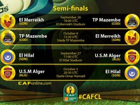 CAF – Ligue des champions : USM Alger – Al Hilal, le 3 octobre à Bologhine