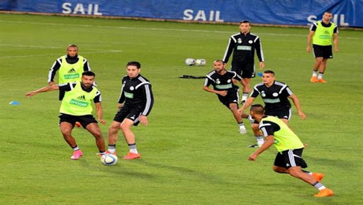 CAN-2017 (qualifications): séance d&rsquo;entrainement des Verts à Pretoria sans Mahrez