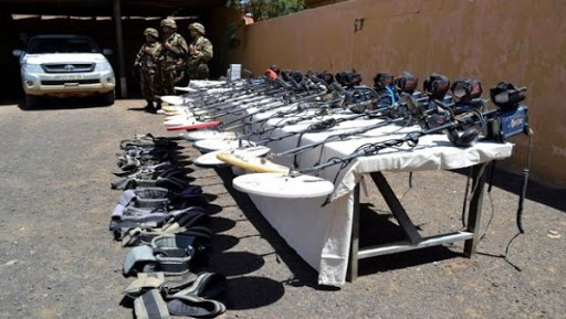 Cinquante-sept contrebandiers arrêtés dans le sud du pays (MDN)