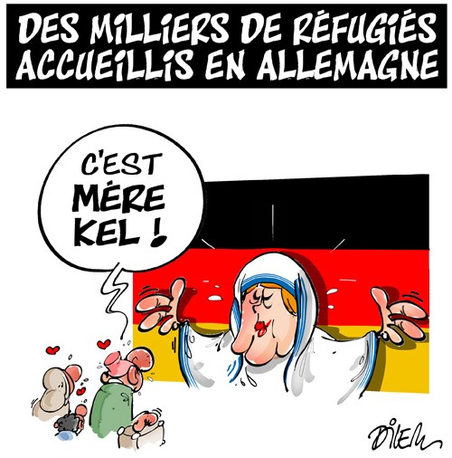 Des milliers de réfugiés accueillis en allemagne