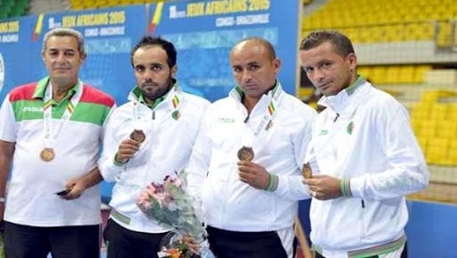 JA 2015-Pétanque : médaille de bronze pour la triplette algérienne