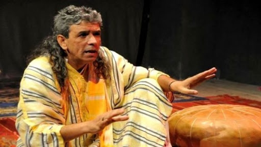Le conteur Mahi Seddik au festival « Hakaya » à Amman