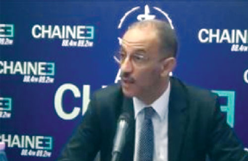 Le D. G. de la SNTF à la radio chaîne III : Un plan d’action pour récupérer les parts de marché