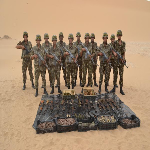 Le MDN diffuse des photos de la mise en échec d’une tentative d’introduction d’armes de guerre