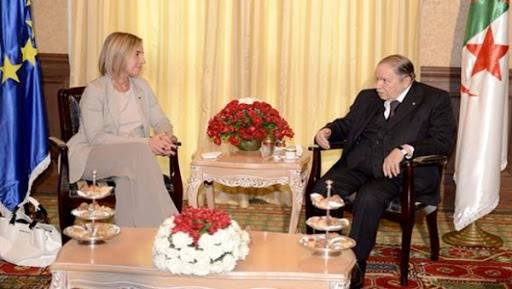 Le Président Bouteflika reçoit la Haute représentante de l&rsquo;UE pour les Affaires étrangères et la politique de sécurité
