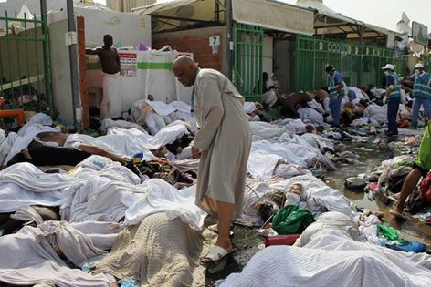 Vidéo et Photos. Les Al Saoud entassent les cadavres des Hadjis