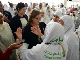 Arrivée des hadjis pris en charge par le Président Bouteflika