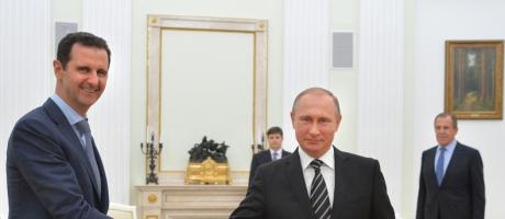 Bachar el-Assad a rencontré Vladimir Poutine à Moscou