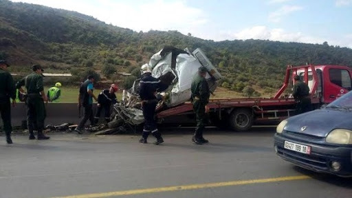 Bouira : deux morts et trois blessés dans un accident de la route