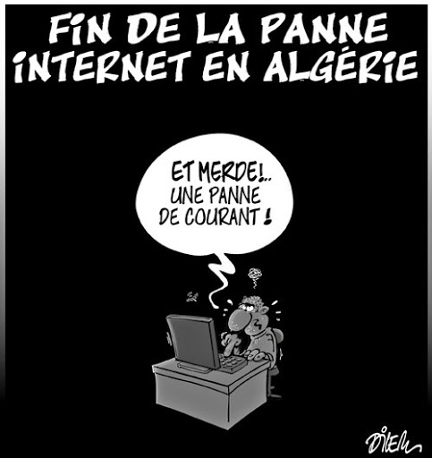 Fin de la panne internet en Algérie