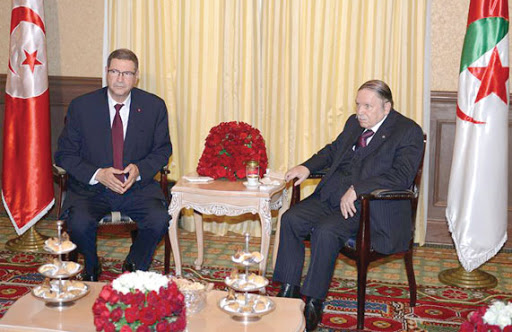 Grande commission mixte algéro-tunisienne : Le Président Bouteflika reçoit le chef du gouvernement tunisien