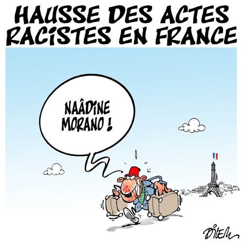 Hausse des actes racistes en france