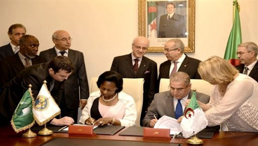 L&rsquo;accord officialisant l&rsquo;implantation à Alger du siège de la Conférence des juridictions constitutionnelles africaines signé