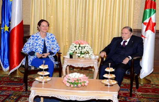 Le président Bouteflika reçoit la ministre française de l&rsquo;Ecologie, du Développement durable et de l&rsquo;Energie