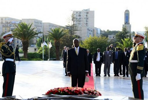 Le président ougandais se recueille à la mémoire des martyrs de la Guerre de libération nationale
