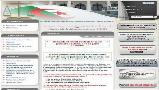 Le retrait du casier judiciaire via l’Internet effectif dès 30 octobre pour les Algériens de l’étranger