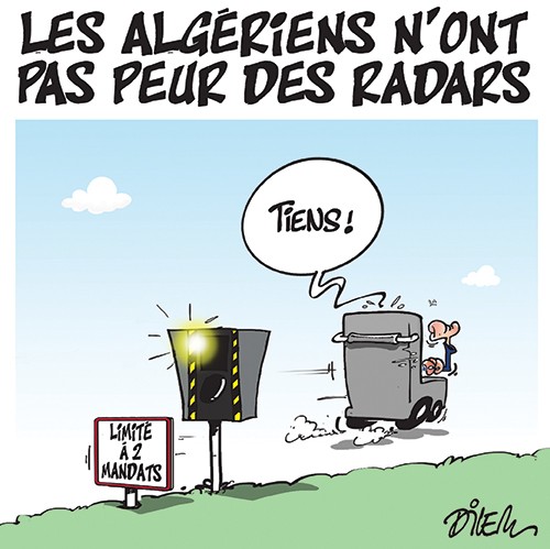 Les algériens n’ont pas peur des radars
