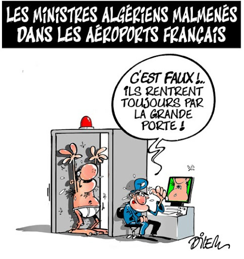 Les ministres algériens malmenés dans les aéroports français