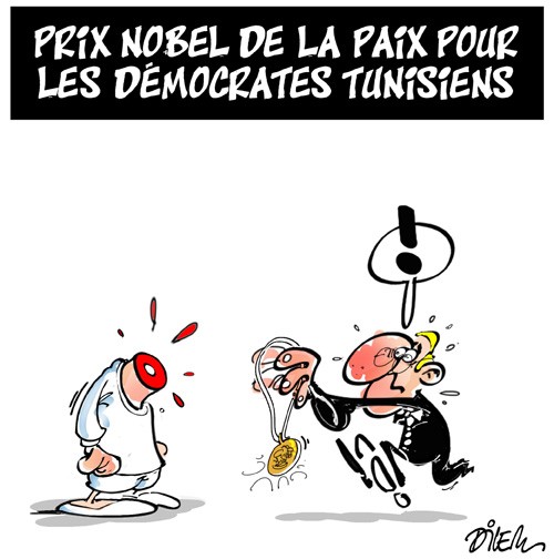 Prix Nobel de la paix pour les démocrates tunisiens