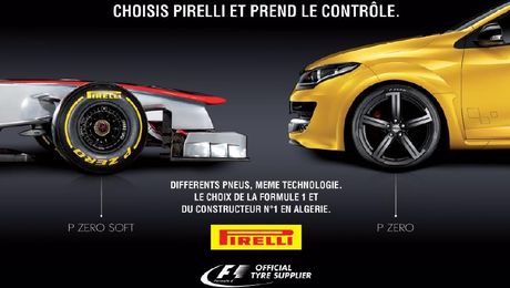 Renault Algérie : Pirelli disponible via le réseau Renault Algérie
