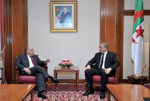 Sellal reçoit le ministre des relations extérieures du Brésil