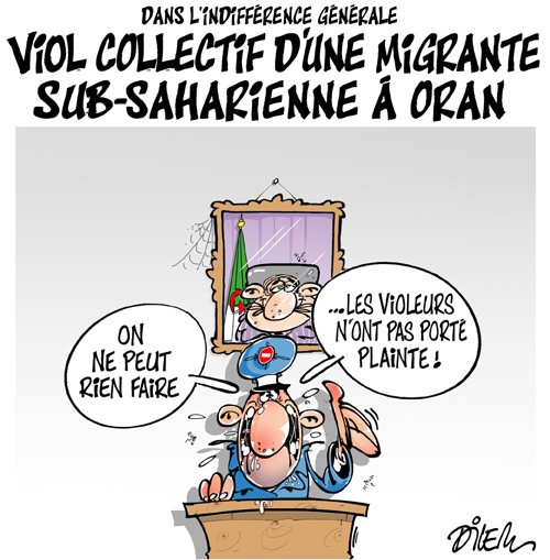 viol collectif d&rsquo;une migrante sub- saharienne à oan