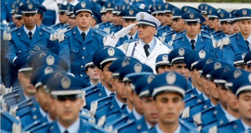 Visite du DGSN à Oran,  Inauguration de la 1re Brigade aérienne de la police