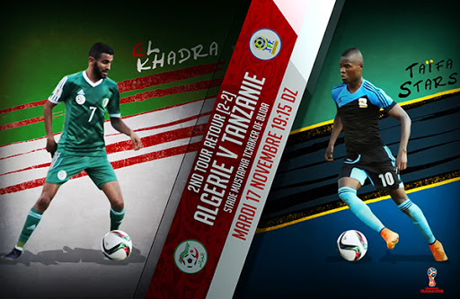 Algérie – Tanzanie en direct streaming live 17/11/2015 à 19:15