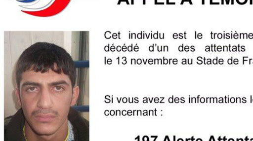 Attentats: appel à témoins pour identifier le 3e kamikaze du Stade de France