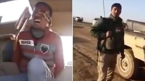 Capturé par les Kurdes, Un combattant de DAECH pleure comme un bébé