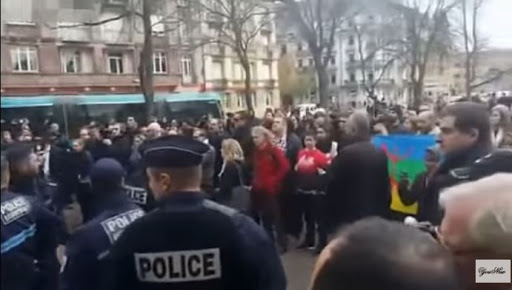 Échauffourées dans une manifestation Anti-Islam en France