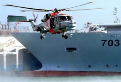 Forces navales: Visite guidée au profit de la presse de la 560ème escadrille des hélicoptères de recherches et de sauvetage