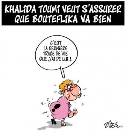 Khalida Toumi veut s’assurer que Bouteflika va bien